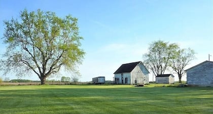 Rustic living site with open skies; Solar Eclipse 2024