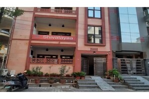 Exterior detail - Shivalayaa - Queen Double Room No. 1 (TAJ NAGARI PHASE-I, NEAR SHILPGRAM)