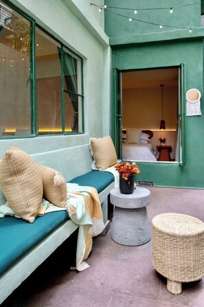 Property grounds - Duplex, 2 joint houses. 10Br, 7.5 bath, 22 guest (Ciudad de México)