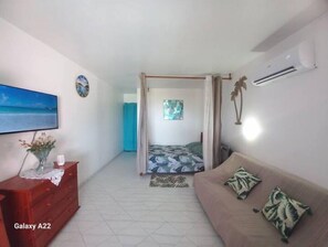 Living area - Studio Proximité Plage (Sainte-Anne)