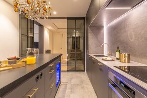 Dishwasher, cookware/dishes/utensils - Luxury 3-Bed Apartment in Salamanca, Madrid (Madrid)