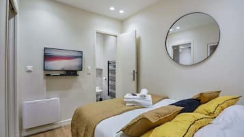 1 makuuhuone, silitysrauta/-lauta, ilmainen Wi-Fi, vuodevaatteet