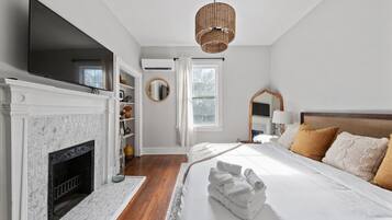 1 makuuhuone, silitysrauta/-lauta, ilmainen Wi-Fi, vuodevaatteet