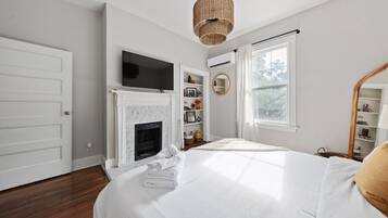 1 makuuhuone, silitysrauta/-lauta, ilmainen Wi-Fi, vuodevaatteet