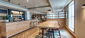 Daily buffet breakfast (GBP 10 per person)