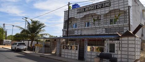 Façade de lâhĂ©bergement