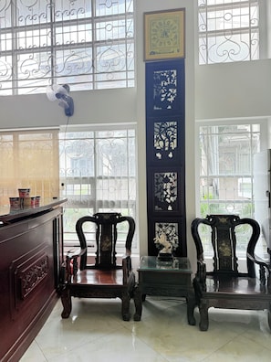 Lobby sitting area