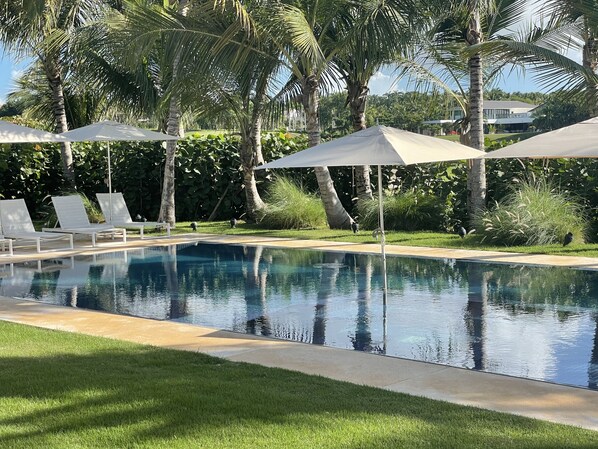 Alberca al aire libre 