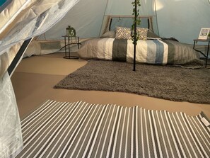 Free WiFi, bed sheets - glamping las palmas (El Pescadero)