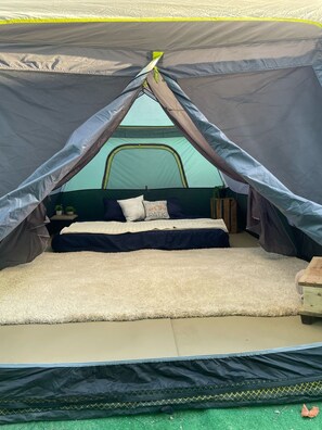 Free WiFi, bed sheets - glamping las palmas (El Pescadero)