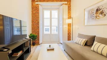 Exclusive-huoneisto, kaupunkinäköala | Oleskelualue