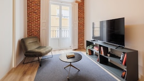 Departamento ejecutivo, vista a la ciudad | Área de sala de estar