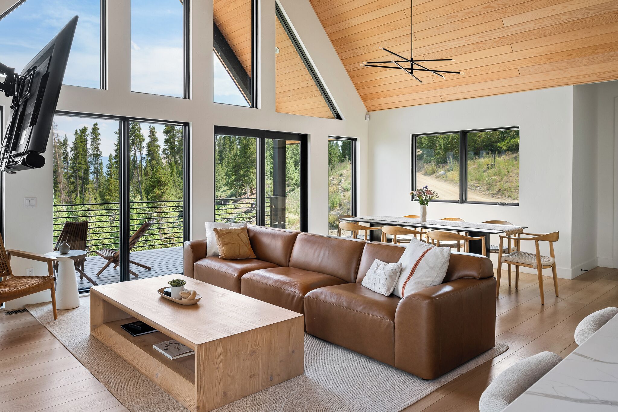 Smart TV, fireplace, table tennis
