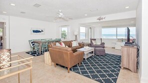 TV, DVD player, offices