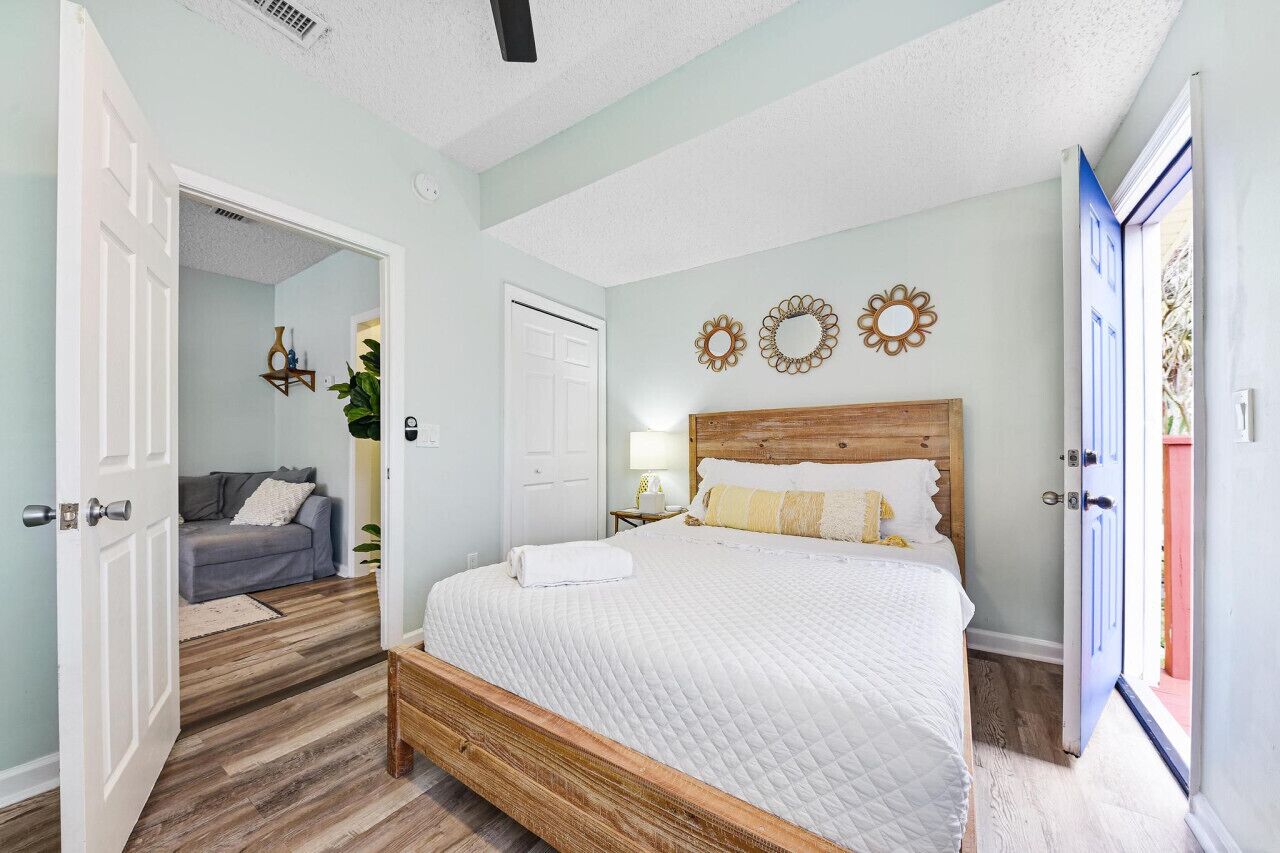 2 makuuhuonetta, vauvan matkasänky, ilmainen Wi-Fi, vuodevaatteet