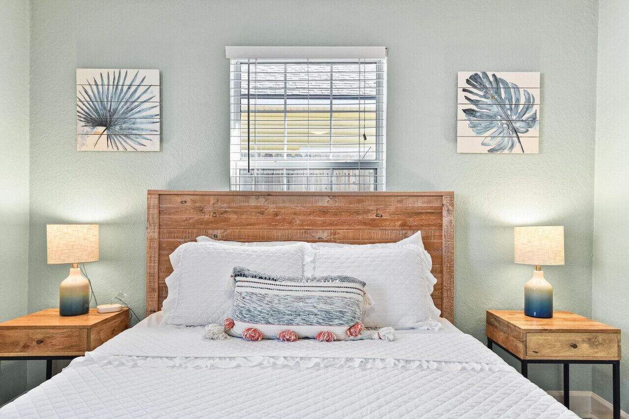 2 bedrooms, iron/ironing board, travel crib, WiFi