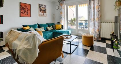 Le Floreal - Vue mer, proche plage, parking privé