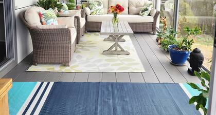 Private Two Bedroom unit located on 63 acres Stunning views.
Beautiful Sunroom.