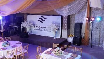 Reception hall
