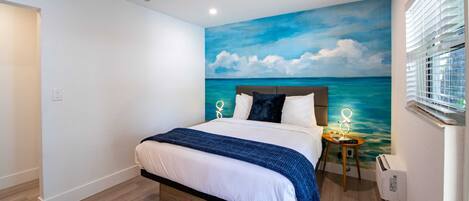 1 habitación, tabla de planchar con plancha, wifi y ropa de cama