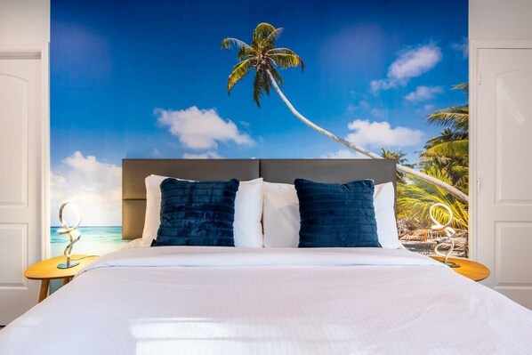 1 chambre, fer et planche à repasser, Wi-Fi, draps fournis