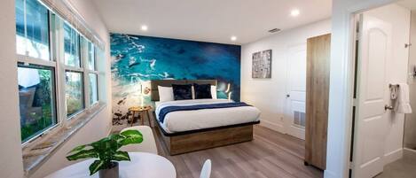 1 間睡房、熨斗/熨衫板、Wi-Fi、床單