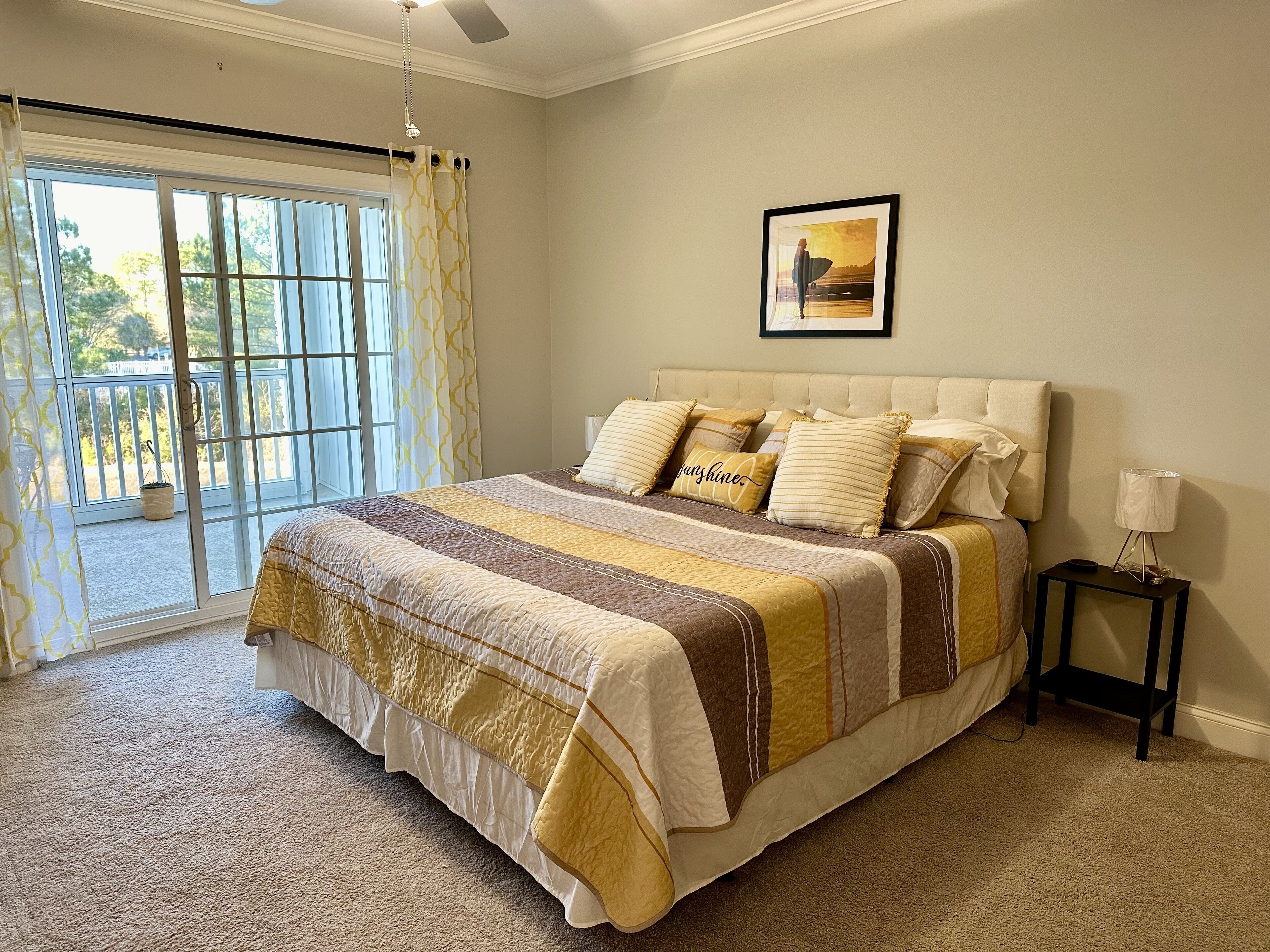 Terrific 4-bedroom condo in Surf City with WiFi, AC,  Two miles to the beach. 