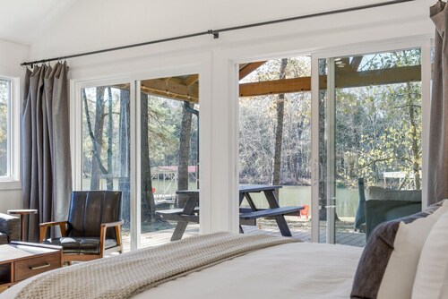 Urban Rustic Boathouse on Cove