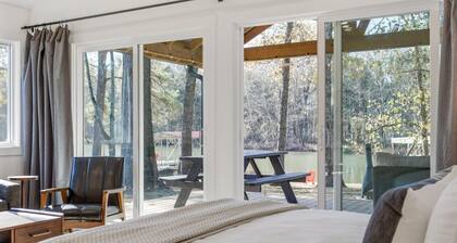 Urban Rustic Boathouse on Cove