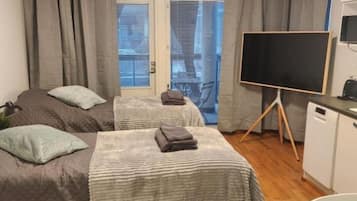 1 makuuhuone, silitysrauta/-lauta, ilmainen Wi-Fi, vuodevaatteet