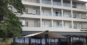 Majoituspaikan julkisivu