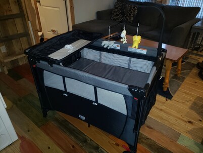 1 private bedroom, sofa sleeper and 2 lofts - Cabin In The Country Woods