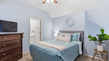 2 soveværelser, strygejern/strygebræt, weekendseng, gratis Wi-Fi