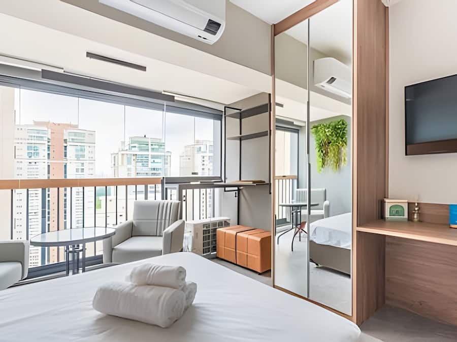 Estudio básico | 1 habitación y wifi gratis