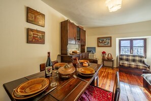 Dining - APT LA VILLETTE - Comfortable and well located (Courmayeur)