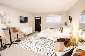 Desk, iron/ironing board, free WiFi, bed sheets