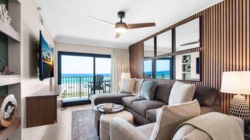 Apartment, Multiple Beds (Sundunes 122) | Living area | TV
