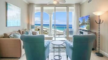 Apartment, Multiple Beds (Portofino Island Resort 1- 809) | Living area | TV