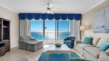 Apartment, Multiple Beds (Belle Mer 1102) | Living area | TV