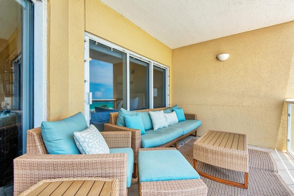 Condo, Multiple Beds (Emerald Isle unit 206) | Terrace/patio