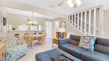 Condo, Multiple Beds (Sugar Beach F-27) | Living area | TV