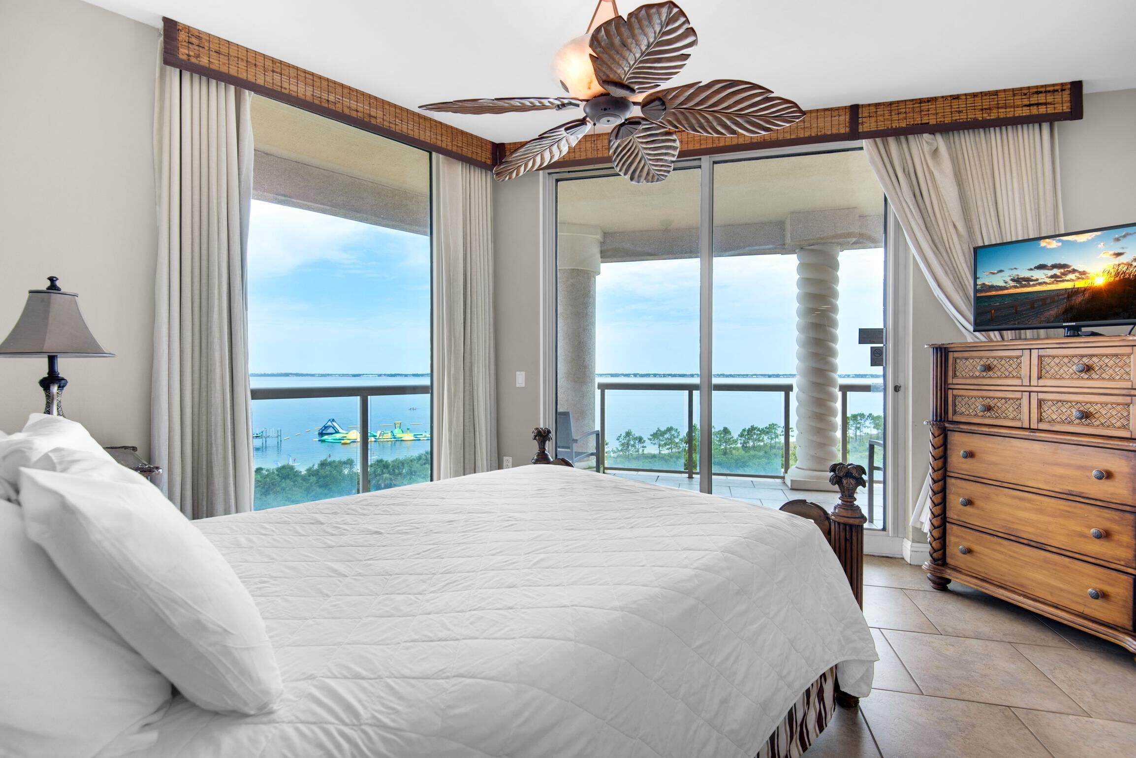 Leilighet, flere senger (Portofino Island Resort 2-0601) | 3 soverom og wi-fi