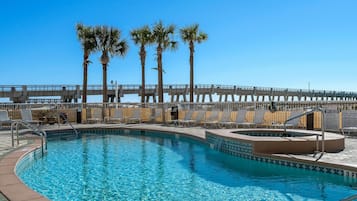 Leilighet, flere senger (Inn At Summerwind 701) | Basseng | Utendørsbasseng