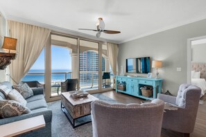 Living area - Portofino Island Resort 4-1305 (Pensacola Beach)