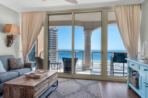 Condo, Multiple Beds (Portofino Island Resort 4-1305) | Living area - Portofino Island Resort 4-1305 (Pensacola Beach)
