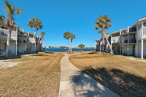 Condo, 1 Queen Bed with Sofa bed (Sand Dollar W-103) | Property grounds - Sand Dollar W-103 (Pensacola Beach)