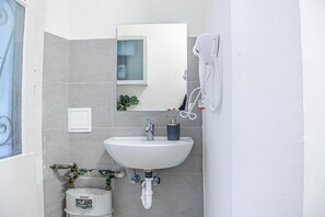 Shower, hair dryer