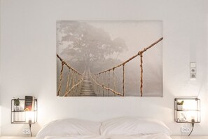 1 bedroom, iron/ironing board, bed sheets