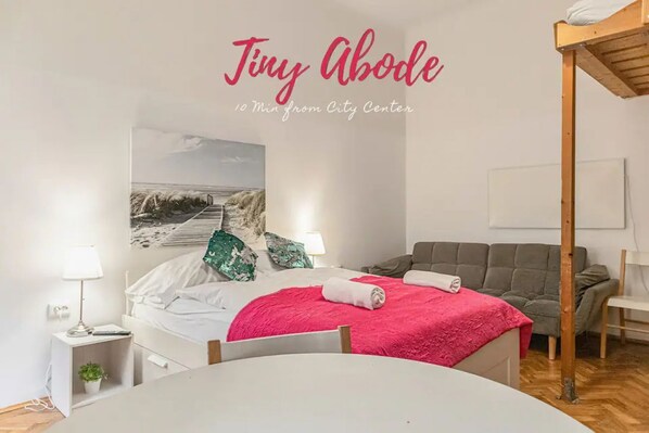 1 chambre, Wi-Fi, draps fournis