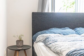 1 室のベッドルーム、WiFi、ベッドシーツ